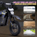 MotoTec 36v 300w (HP122E) Electric Dirt Bike - Image 8